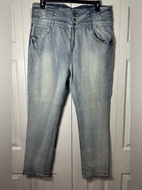 Nicole by Nicole Miller Light Blue Skinny Jeans